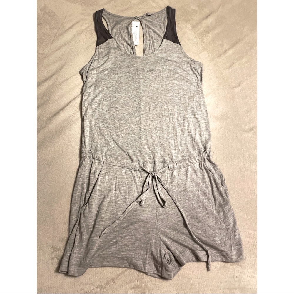 LA Made Los Angeles Grey Romper Size Small